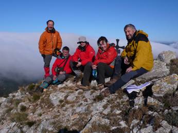 al cim del Cavall Bernat de Llaberia