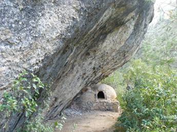 forn dels Maquis al barranc de la Taverna