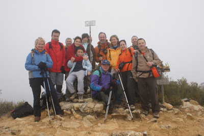 al cim de la Punta Curull 1.023 m