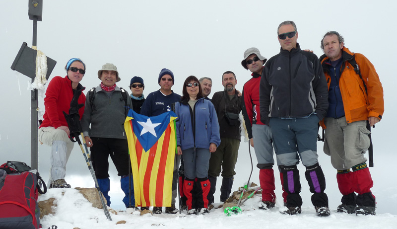 Al cim del Cap Llitzet