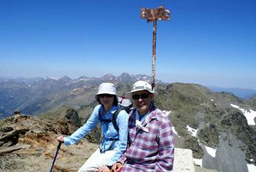 al cim del Coma Pedrosa