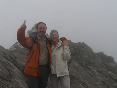 Al cim de Diamond Hill