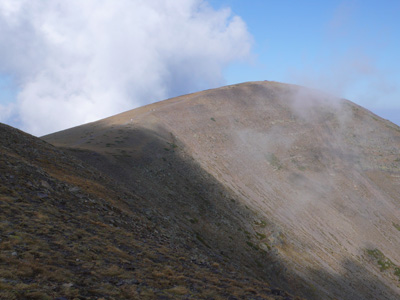 el cim de San Miguel o Moncayo