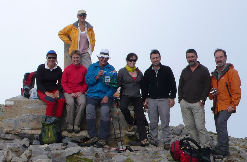al cim del San Miguel o Moncayo 2.316 m