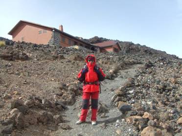 Arribant al Refugi Altavista