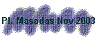 Pl. Masadas Nov 2003