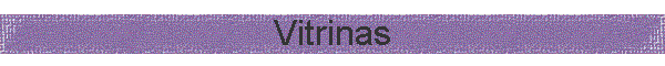 Vitrinas