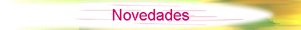 Novedades