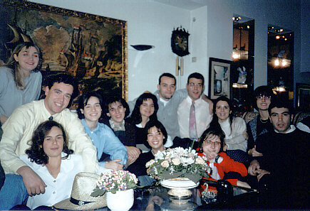 Cap d'any 1995. Casa de N�ria Morales