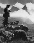 SS mountain troops in training