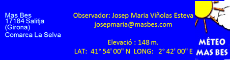 TEMPS ACTUAL - Mas Bes - Salitja