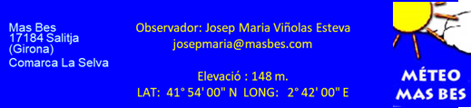 TEMPS ACTUAL - Mas Bes - Salitja