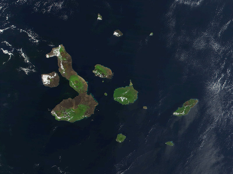 Galapagos from Space