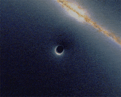 Simulation of Black Hole Lensing