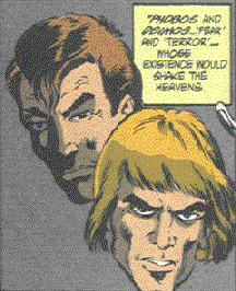 Marvel Comics, gods Phobos and Deimos