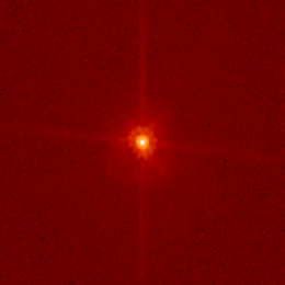 Makemake as seen by the Hubble Space Telescope