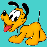 Pluto cartoon