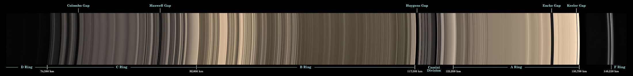 Mosaic of rings