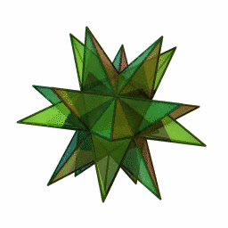 Great Stellated Dodecahedron rotating
