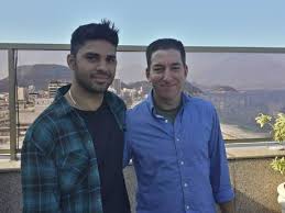 David Miranda and Glenn Greenwald