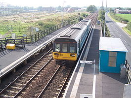 Teesside Airport railway station