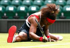 Serena Williams in Trouble
