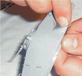Afinar con papel de lija