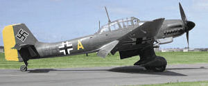 Bombardero en picado Junkers Ju-87D Stuka