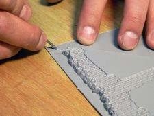 Rayar los extremos de cada pieza