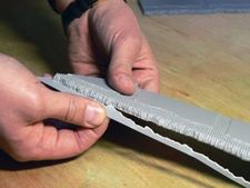 El mismo sistema para los bordes irregulares