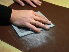 Lijando una pieza grande