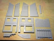 Piezas preparadas para su montaje