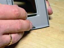 Rayar para separar el sobrante