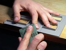 Lijar en �ngulo de 45 grados