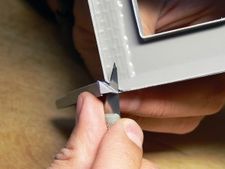 Recortar el pl�stico sobrante