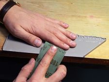 Lijar la zona recortada