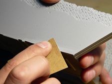 Lijar los bordes del edificio