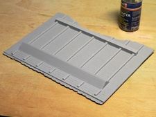 Pegar el techo en su lugar