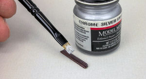 Parrilla de luces trasera cromada