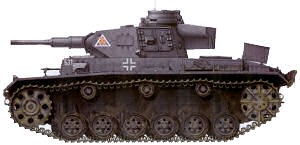 Panzer III en el frente del Este en 1941