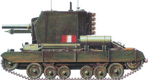 Ca��n autopropulsado 'Bishop' de 1943