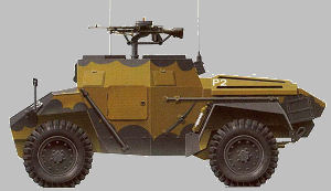 Blindado de exploraci�n Humber 'Scout car'