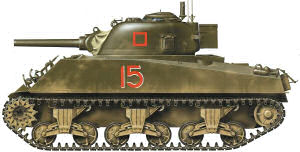 Carro de combate 'Sherman' de 1945