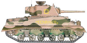 Carro de combate M4A1 �Sherman� en Siria