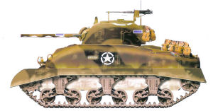Carro de combate en 1944
