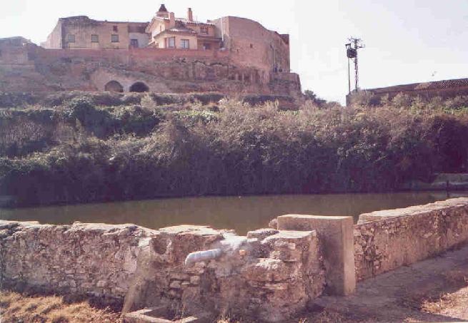Bassa de la Mina i La Muralla de Puigpelat (part superior)