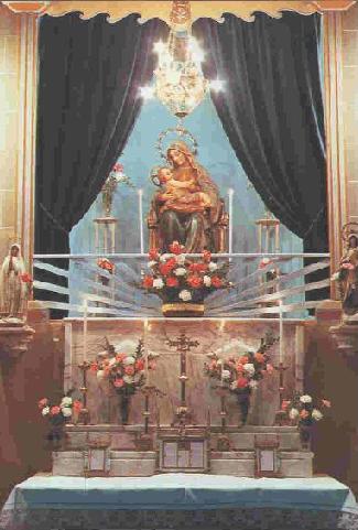 Altar de la Mare de D�u de l'Hospitalet o de la Llet