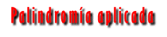 Que es un palindromo?