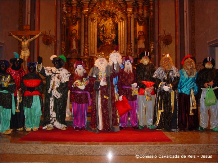 El reis i els patges