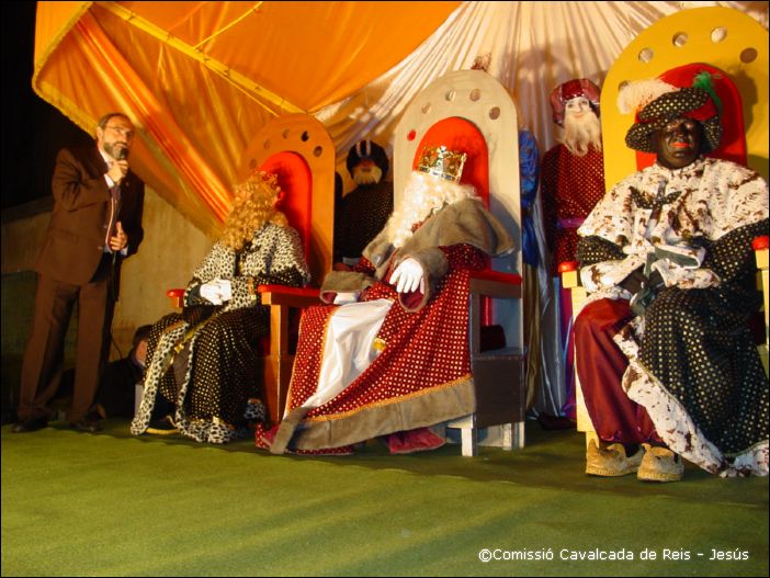 Benviguda a l'escenari